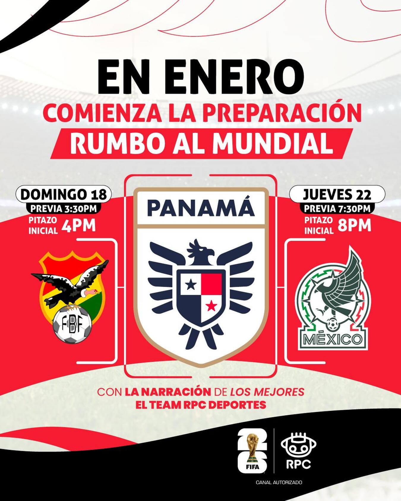 RPCTV - ¡Mucho fútbol por RPC! ⚽️🔥 La selección de Panamá... | Facebook