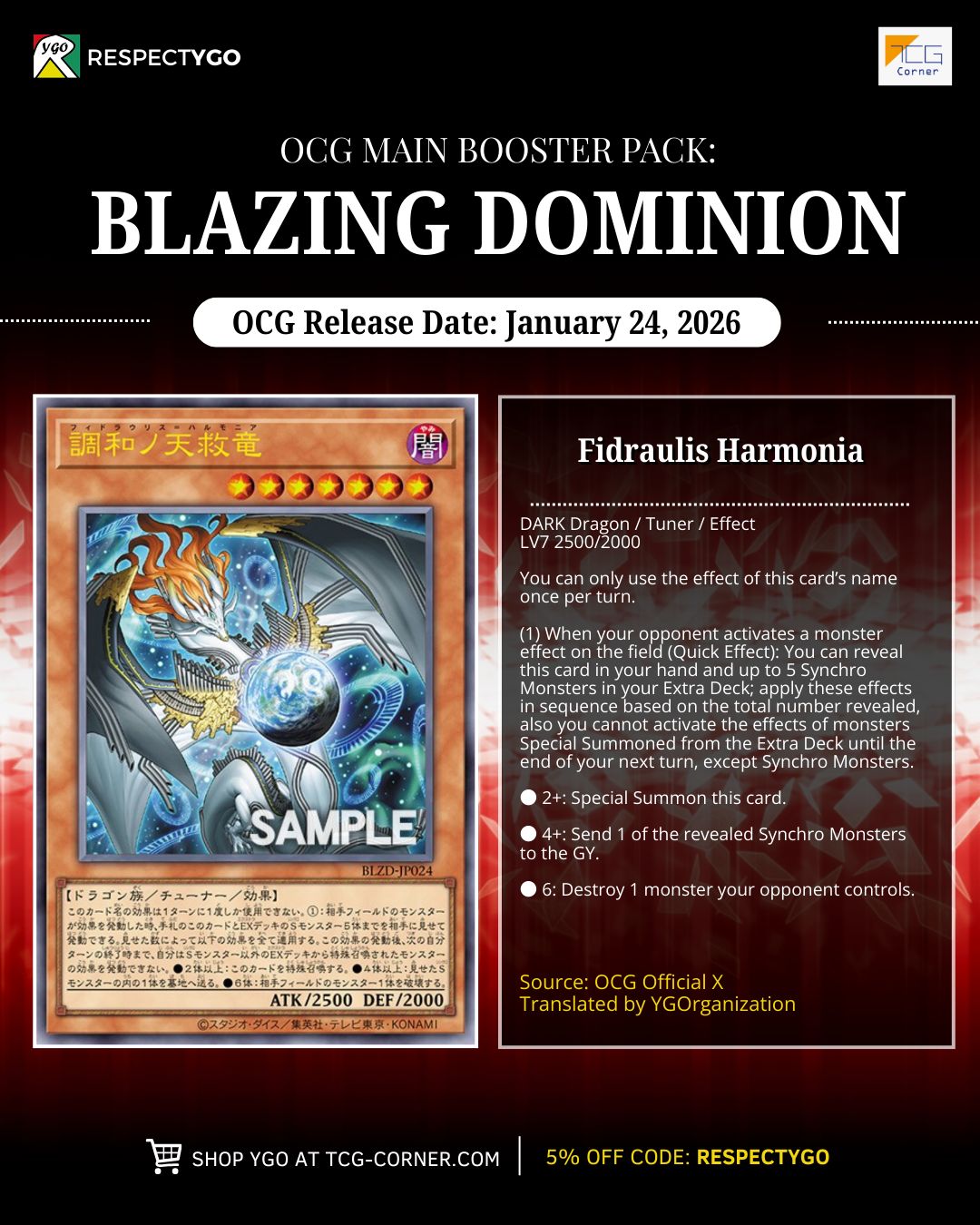 New Yu-Gi-Oh! Dominus Spark trap card revealed