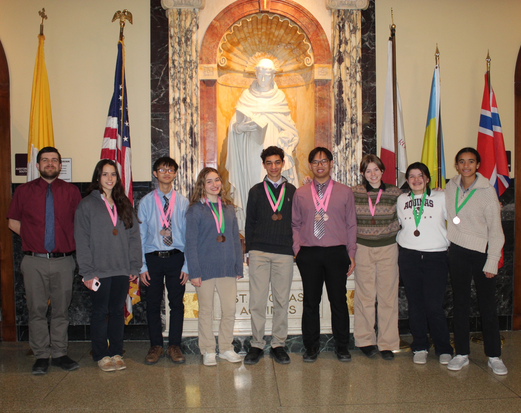 The Aquinas - Our Aquinas Science Olympiad team competed at SUNY ...