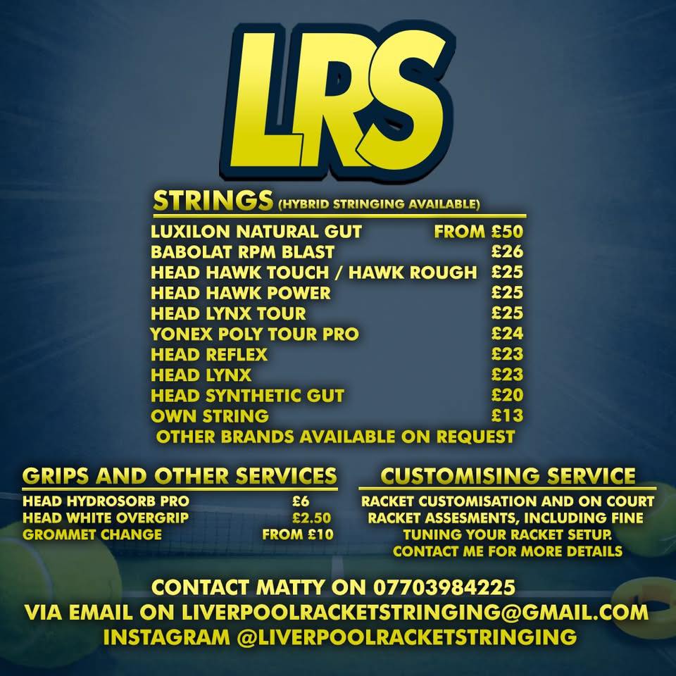 Liverpool Racket Stringing