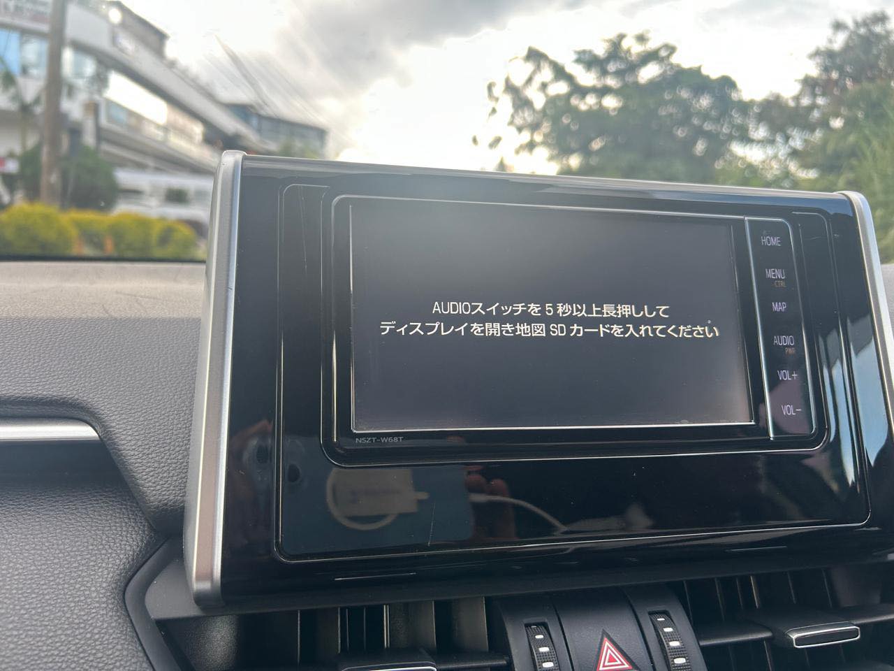 Get the Japanese Car radio #NSZT_W68T and Full English sd card for