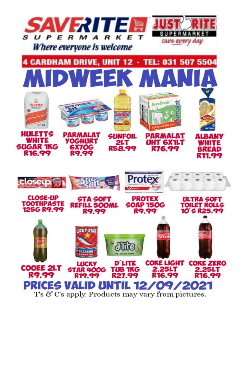 🔵🔴⏺️ Midweek Mania ⏺️🔴🔵 Products from... - Saverite Justrite