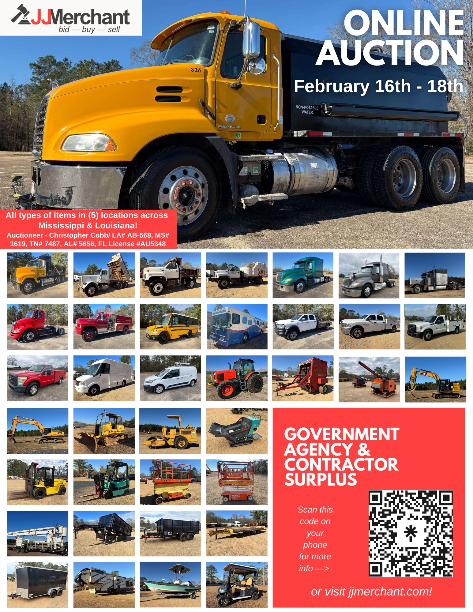 🚨AUCTION ALERT! 🚨 📍Over... - JJ Merchant Sales & Auctions | Facebook