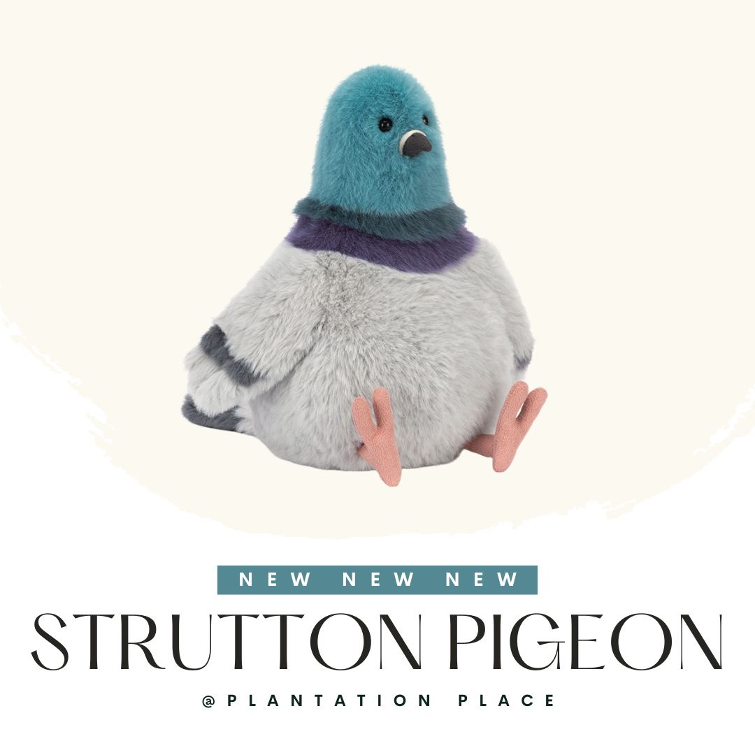 He's here and he's bringing the personality 🐦✨ The Jellycat