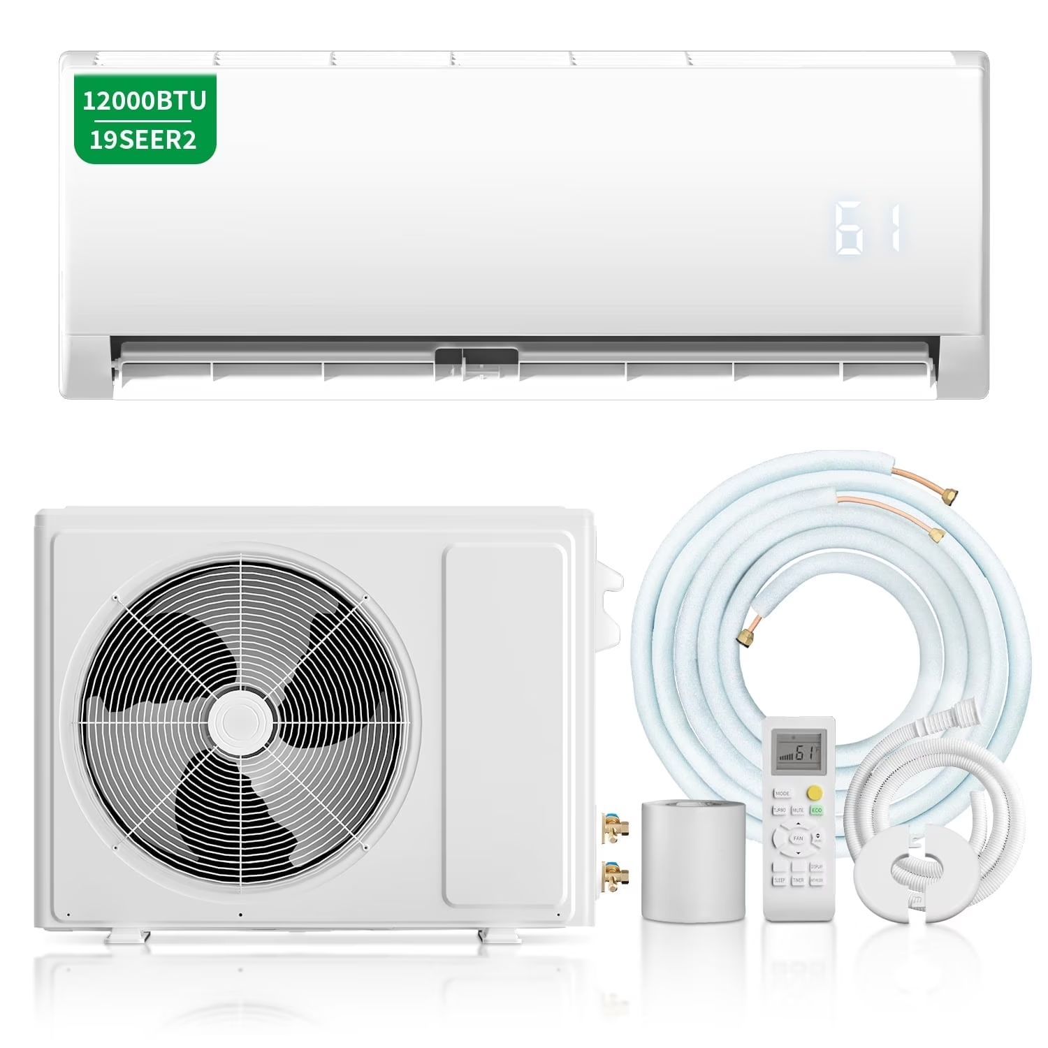 Lil Bo Cheap | Codes & Deals | 12000BTU Mini Split Air Conditioner with ...