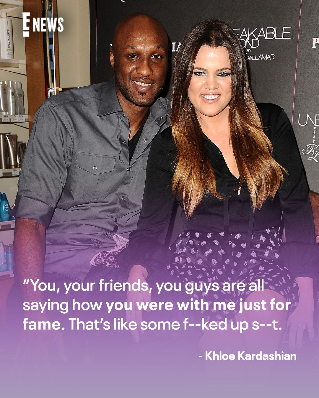 klowe's Khloe Kardashian isn't holding back any longer. She calls out Lamar Odom for saying he married her for fame in the comments festival glow bathing bar How to Use Glutathione Size:60 Capsules - 2 months