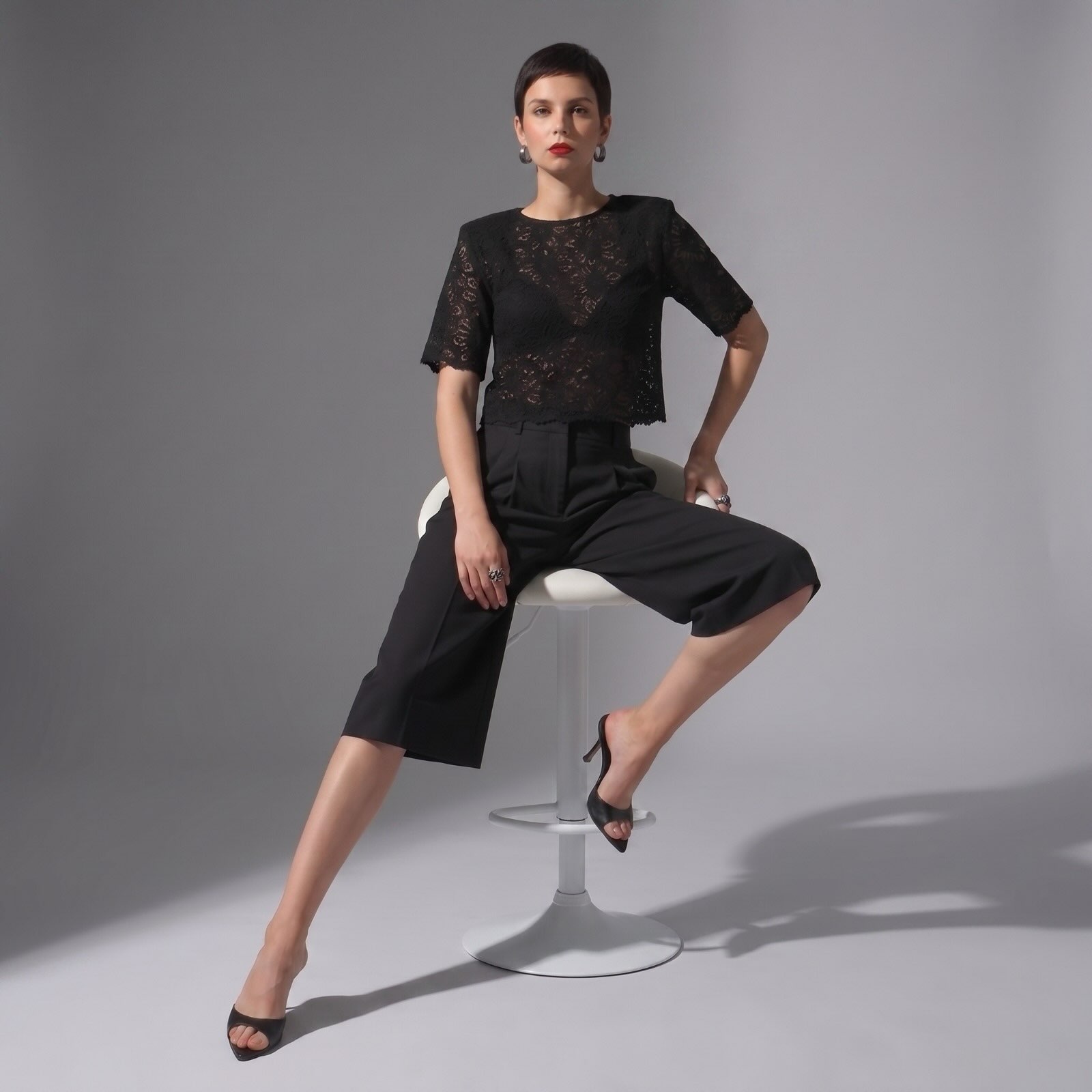 andmary Alma ribbon tops 人気】 andmary Alma ribbon tops black zx