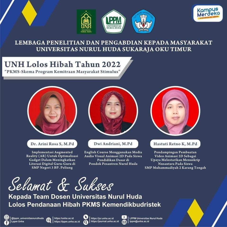 Selamat dan Sukses.. Kepada Dosen... - Universitas Nurul Huda