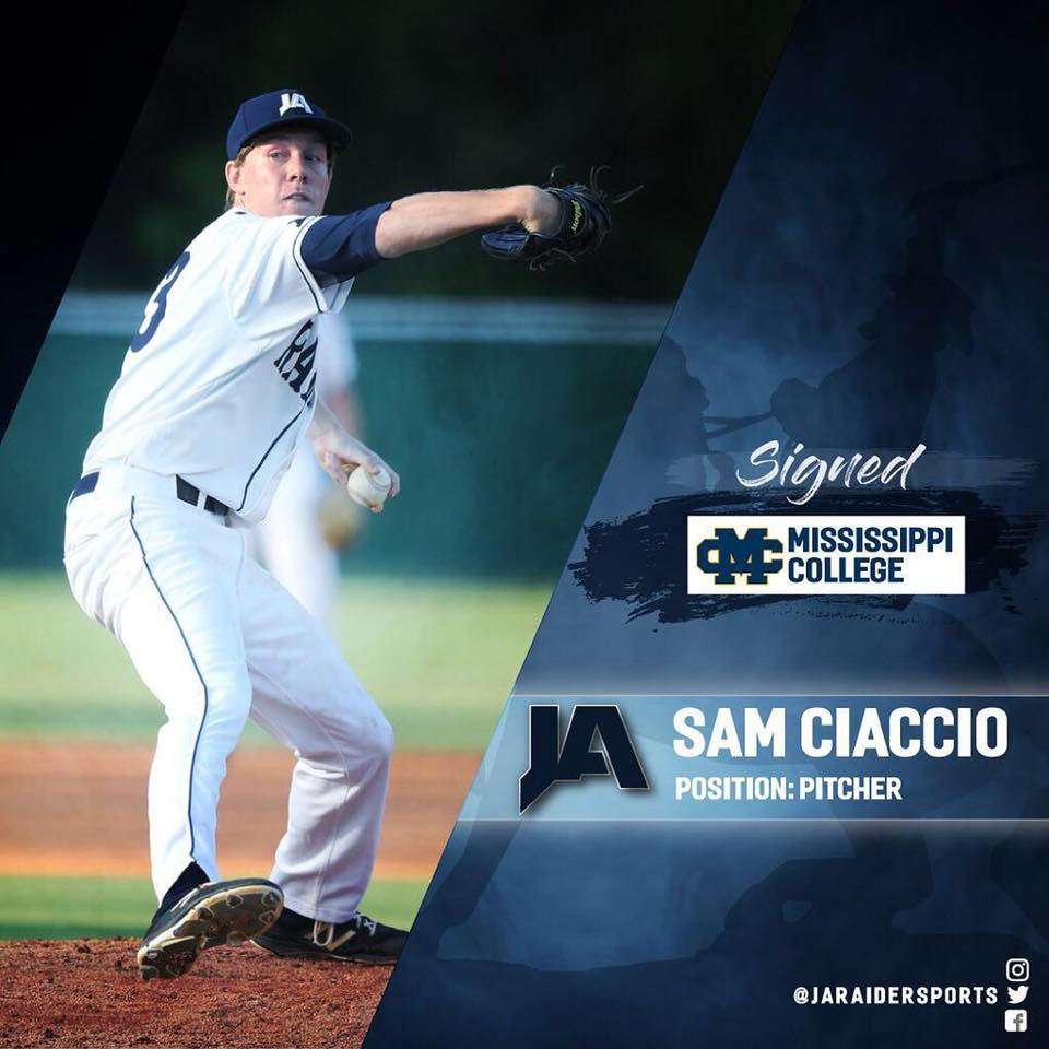 Congratulations to Sam... - Jackson Academy Raider Baseball | Facebook