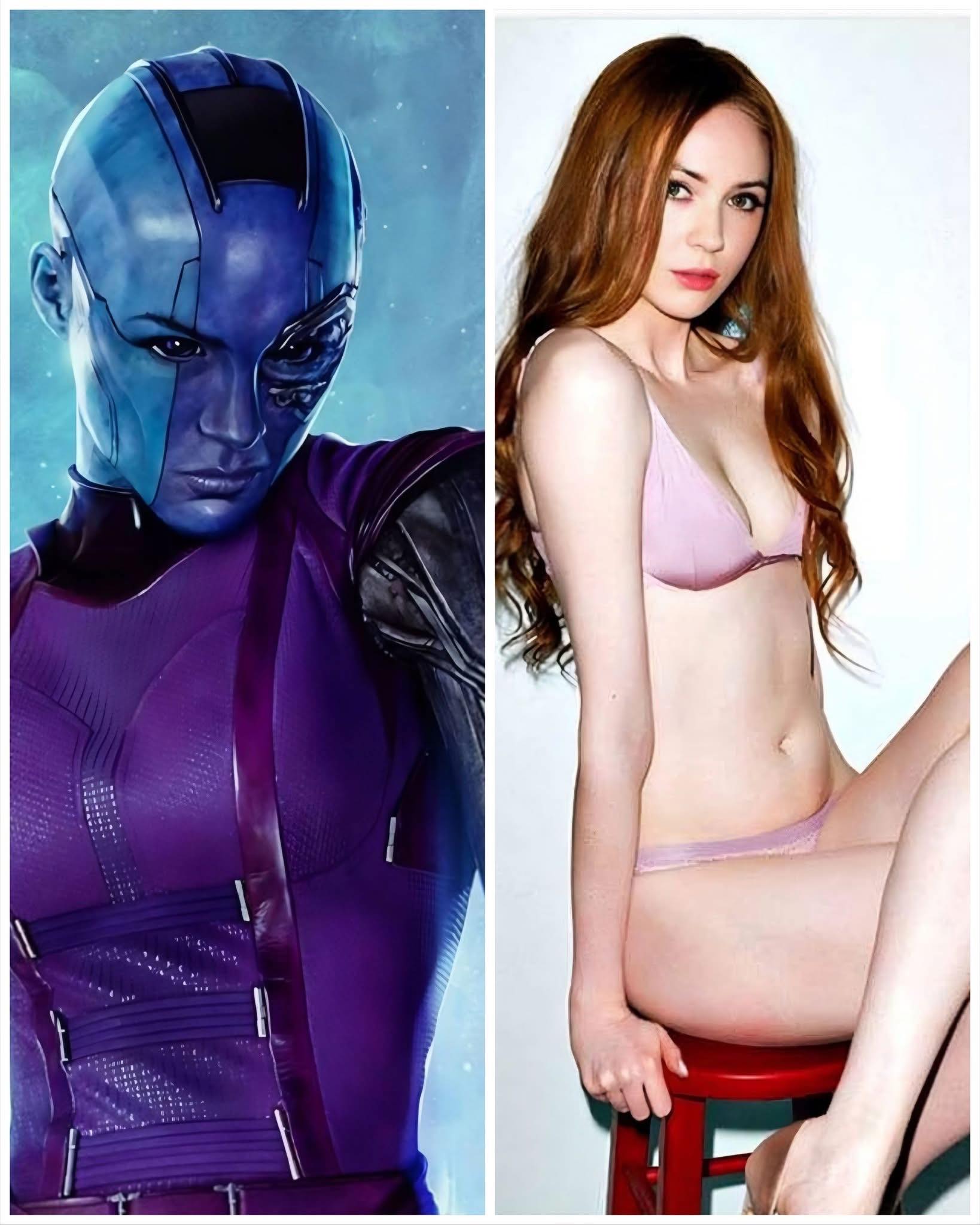 Karen Gillan as Nebula in Guardians of the Galaxy 2014 Nebula is fierce, conflicted, and shaped by a painful past under Thanos Karen Gillan delivers a layered performance, showing the character s evolution