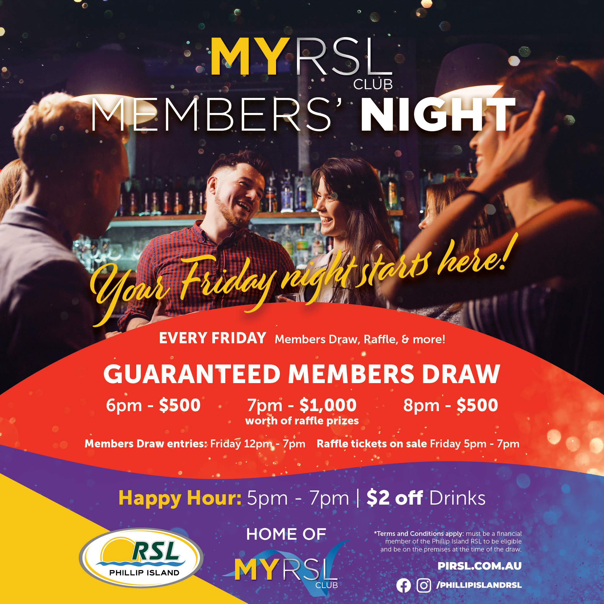 🎉 FRIDAY NIGHT LOADING… 🎉 Planning... - Phillip Island RSL | Facebook