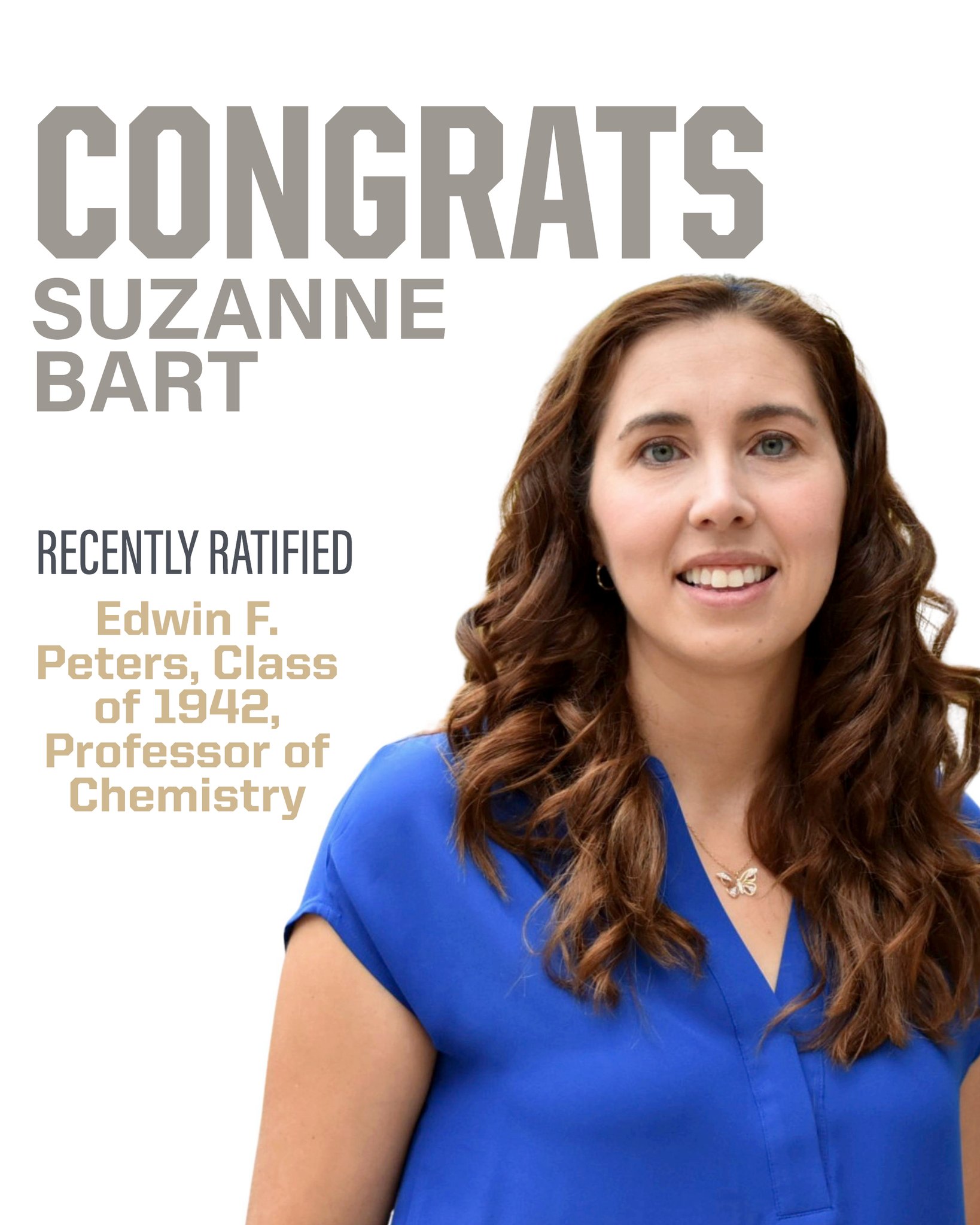 Purdue - Congratulations to Professor Suzanne Bart! We’re proud to ...