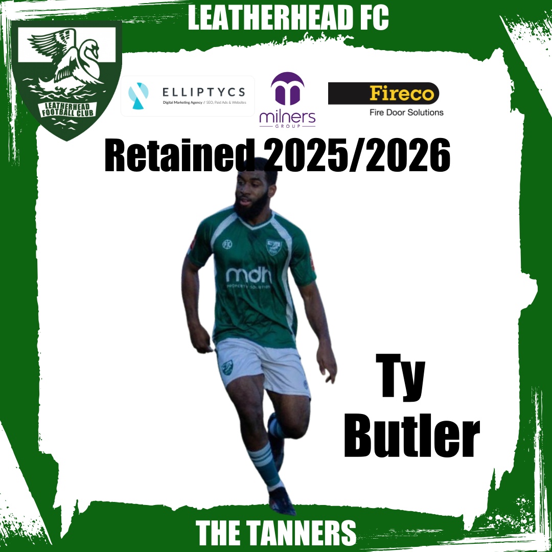 Leatherhead - With 22 appearances and 3 goals, Ty Butler has committed ...