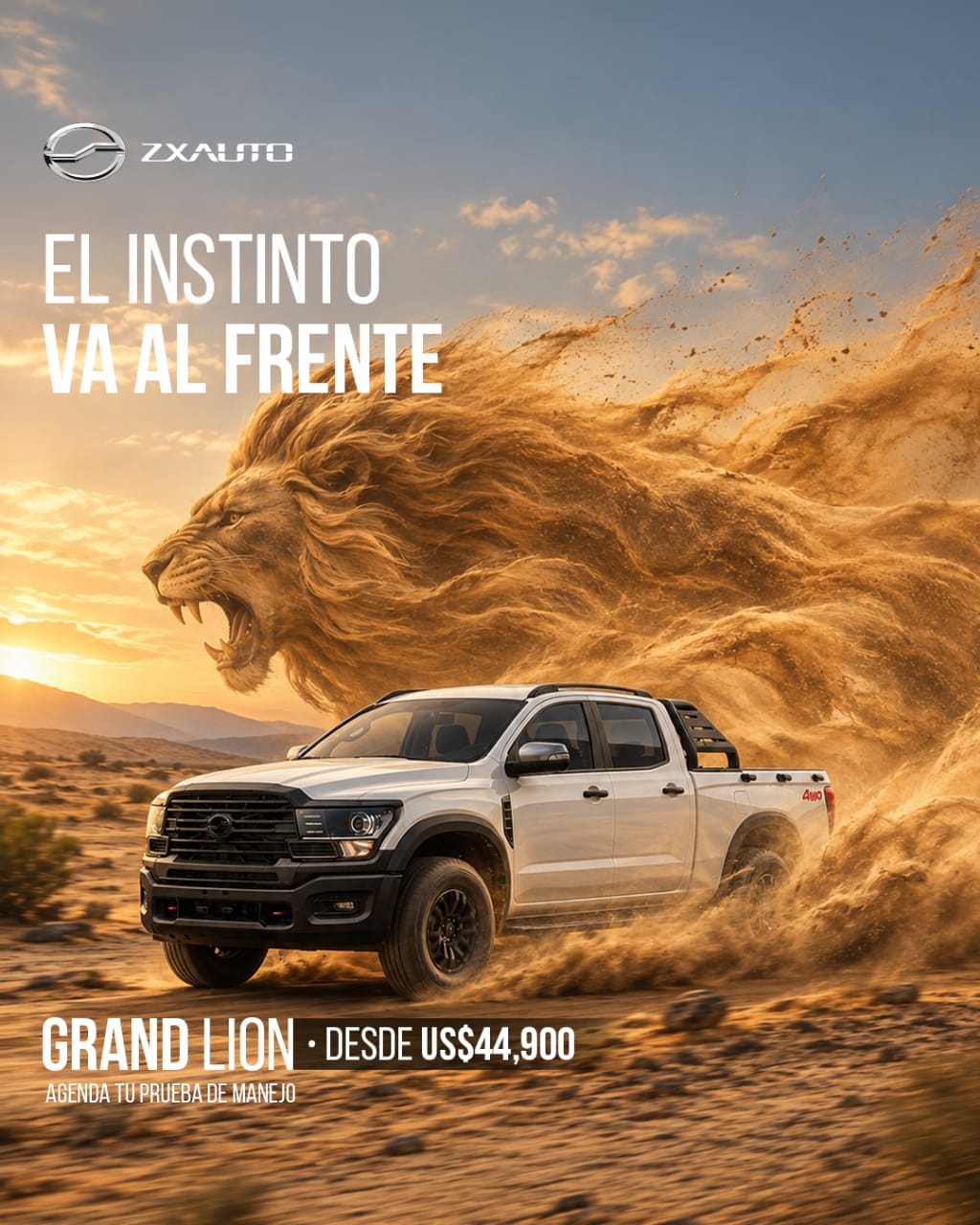 ZX - 🌾🌊 ZX Auto Terralord 2.3 la pickup que trabaja contigo