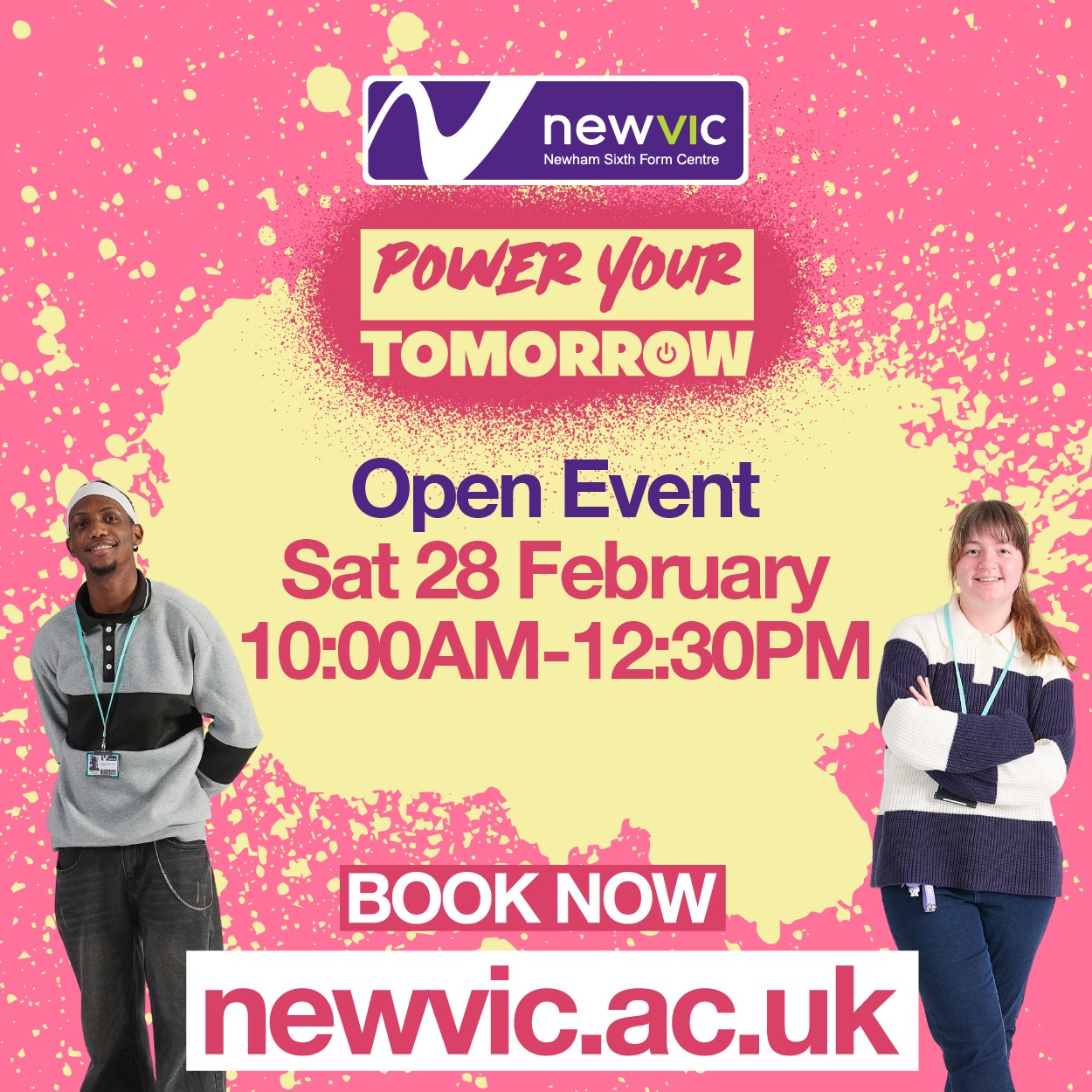 NewVIc - Proud to welcome everyone! There's so many routes to success ...
