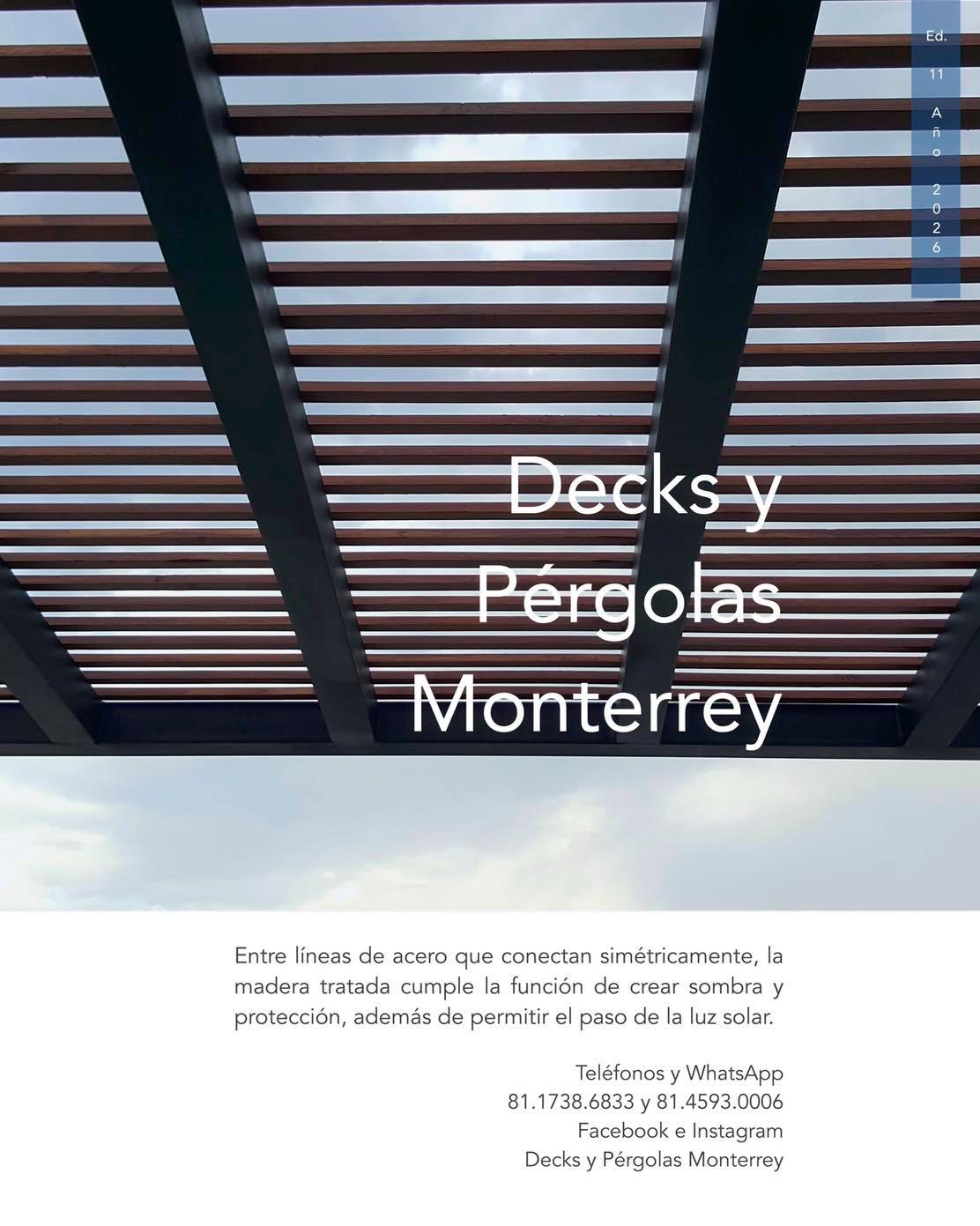 Decks - Estructuras de pergolado en vigas laminadas o de ingeniería ...