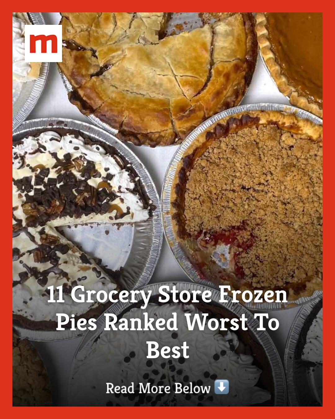Mashed - A list of widely available frozen pies ranked worst to best ...
