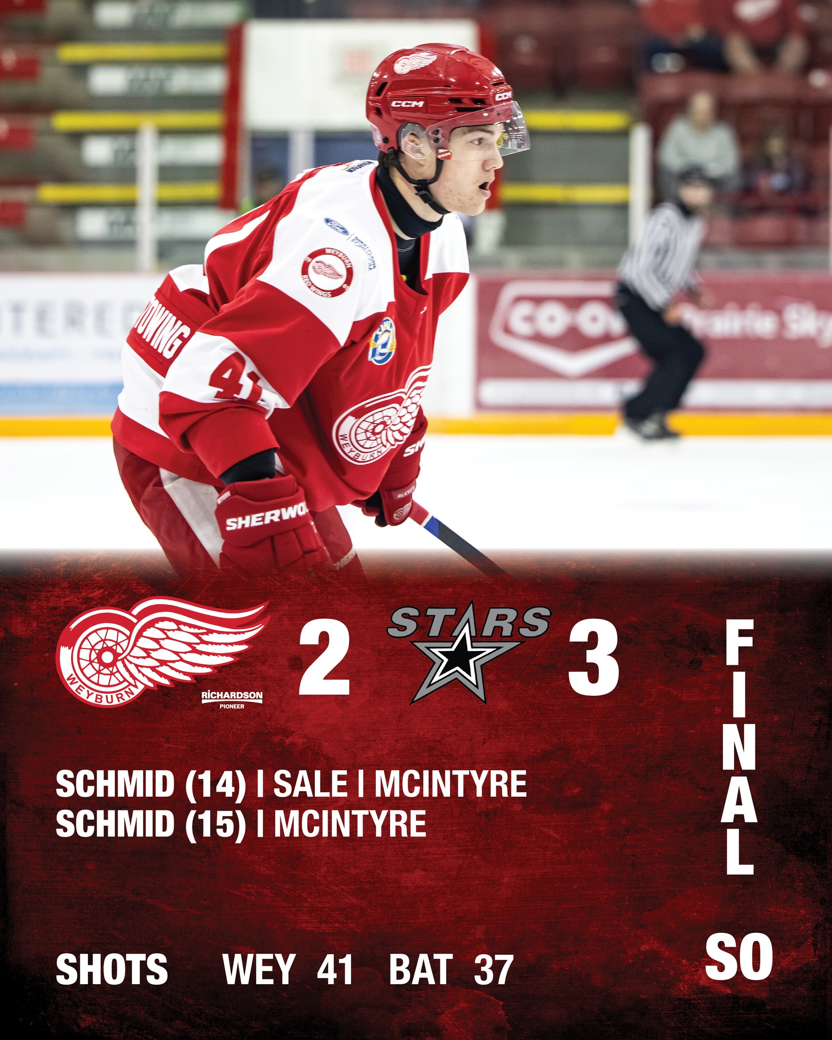 🏒 The shootout goes to 21 ROUNDS, but... - Weyburn Red Wings | Facebook