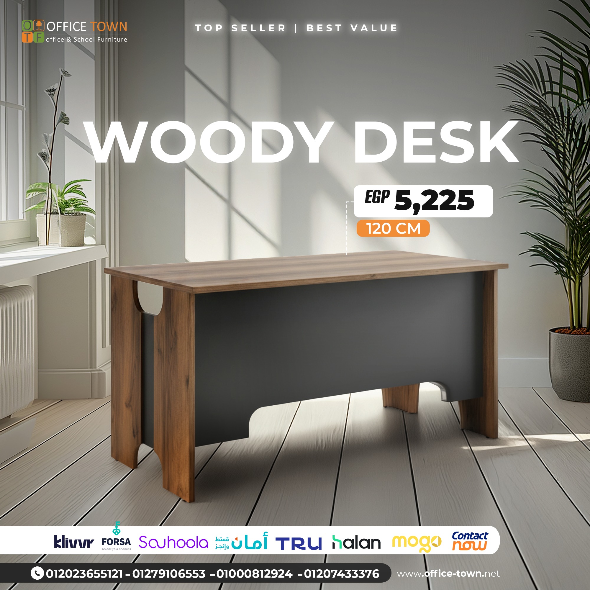 Productivity starts with the right desk! Choose what suits your