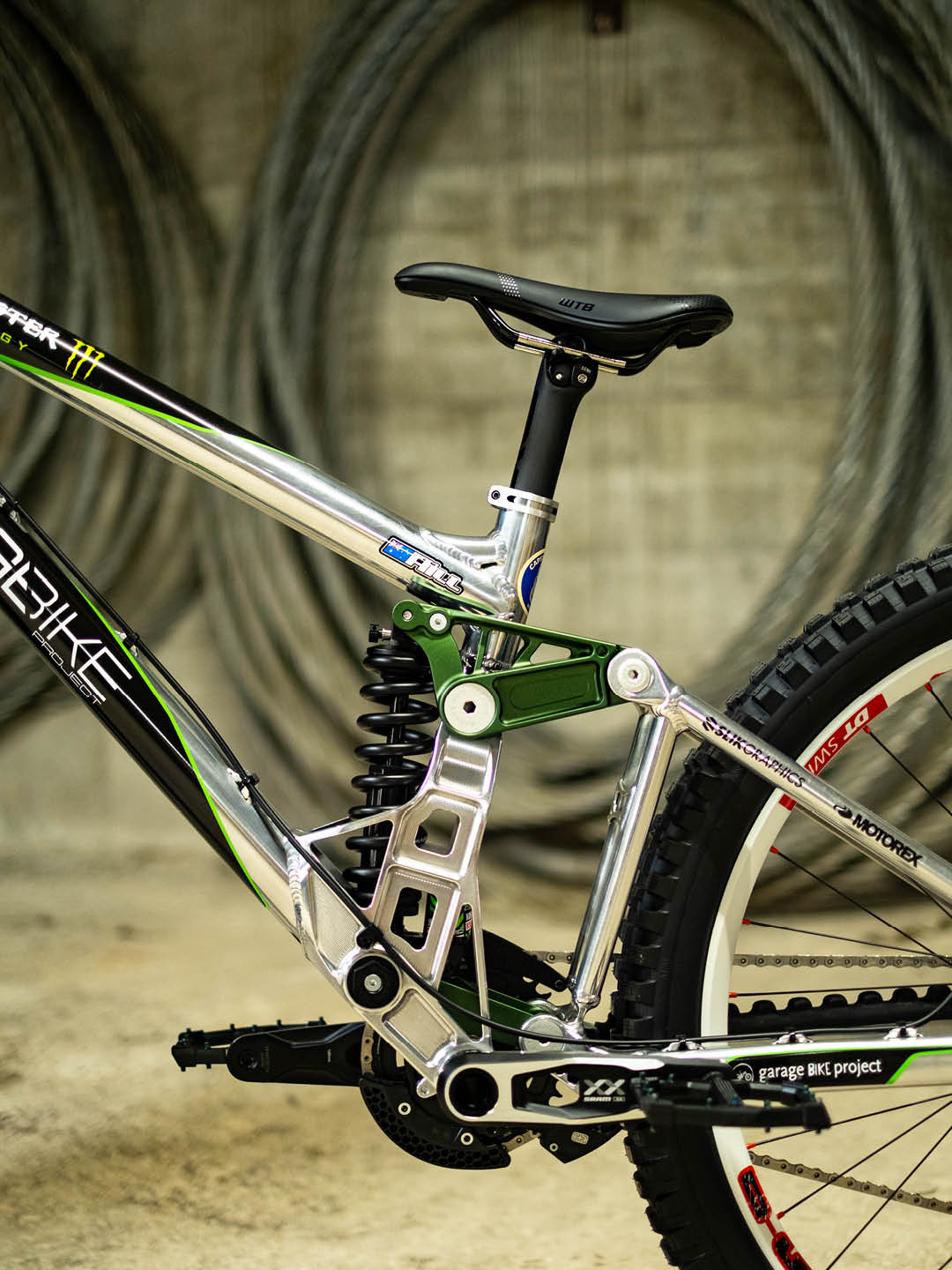 This retromod of Sam Hill's Iron Horse Sunday by Garage Bike