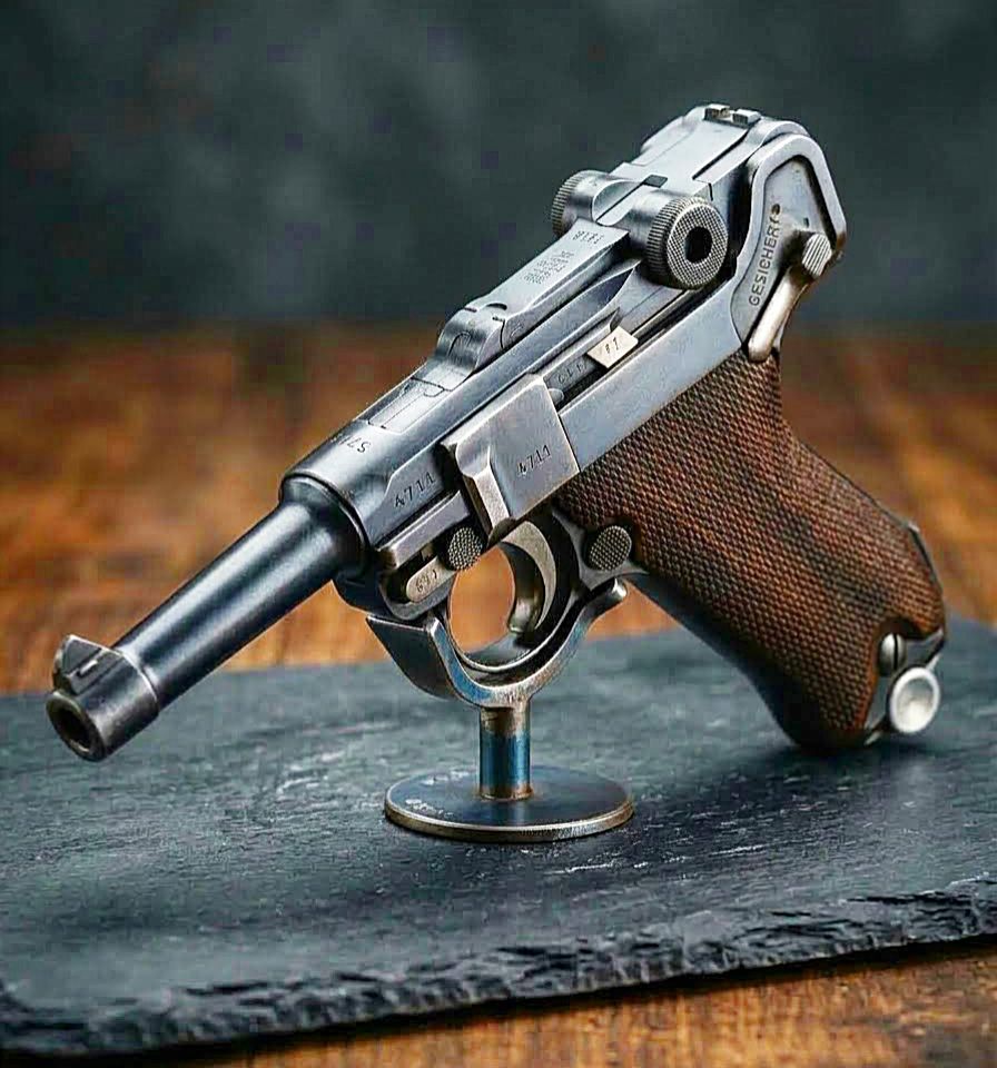 1:1 scale LS German Luger P 08 Parabellum Pistol model kit