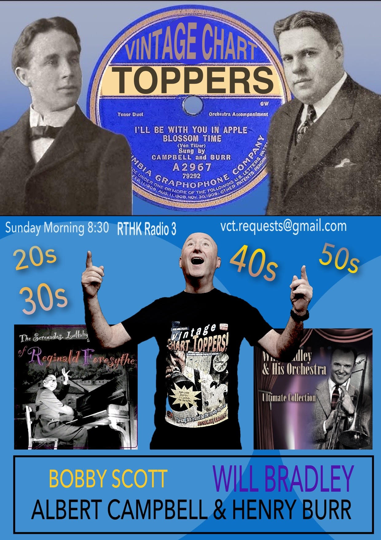 Vintage Chart Toppers