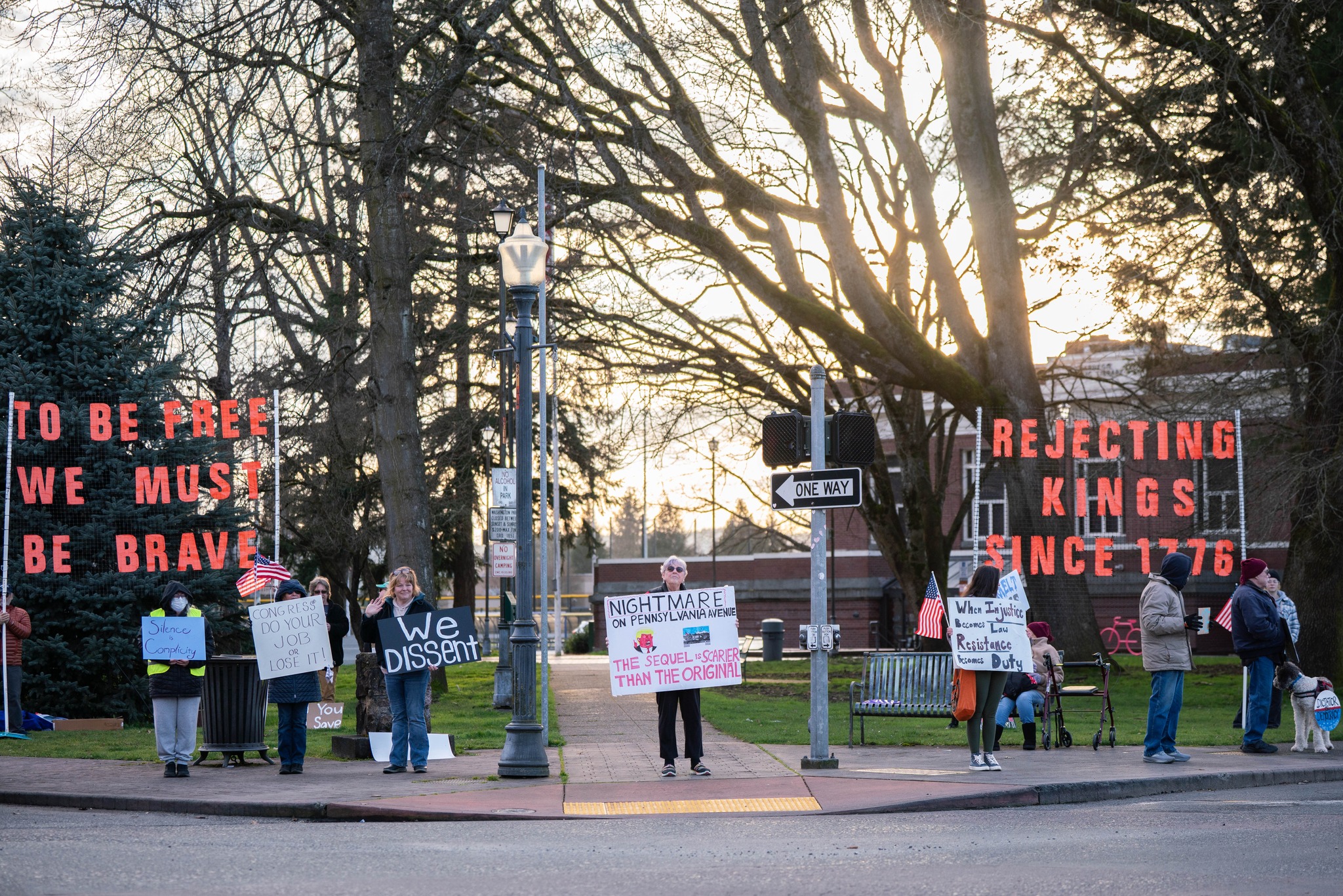 The Chronicle - STATE OF THE UNION PROTEST: Members of... | Facebook