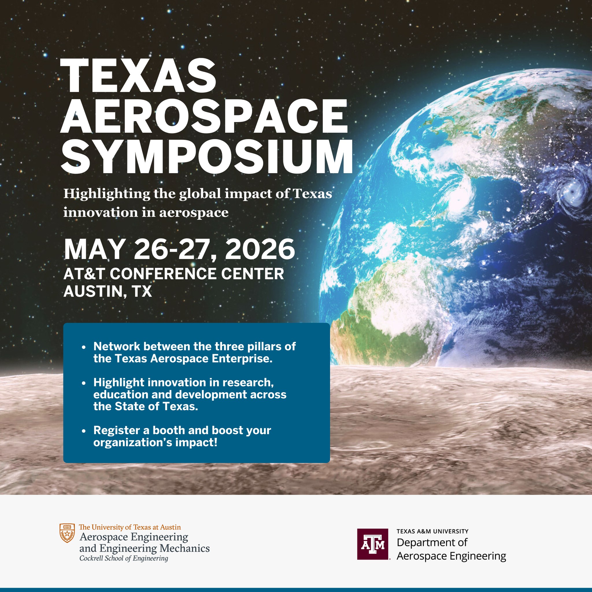 UT - 🌟 Join us in Austin on May 26-27, 2026 for the Texas Aerospace ...