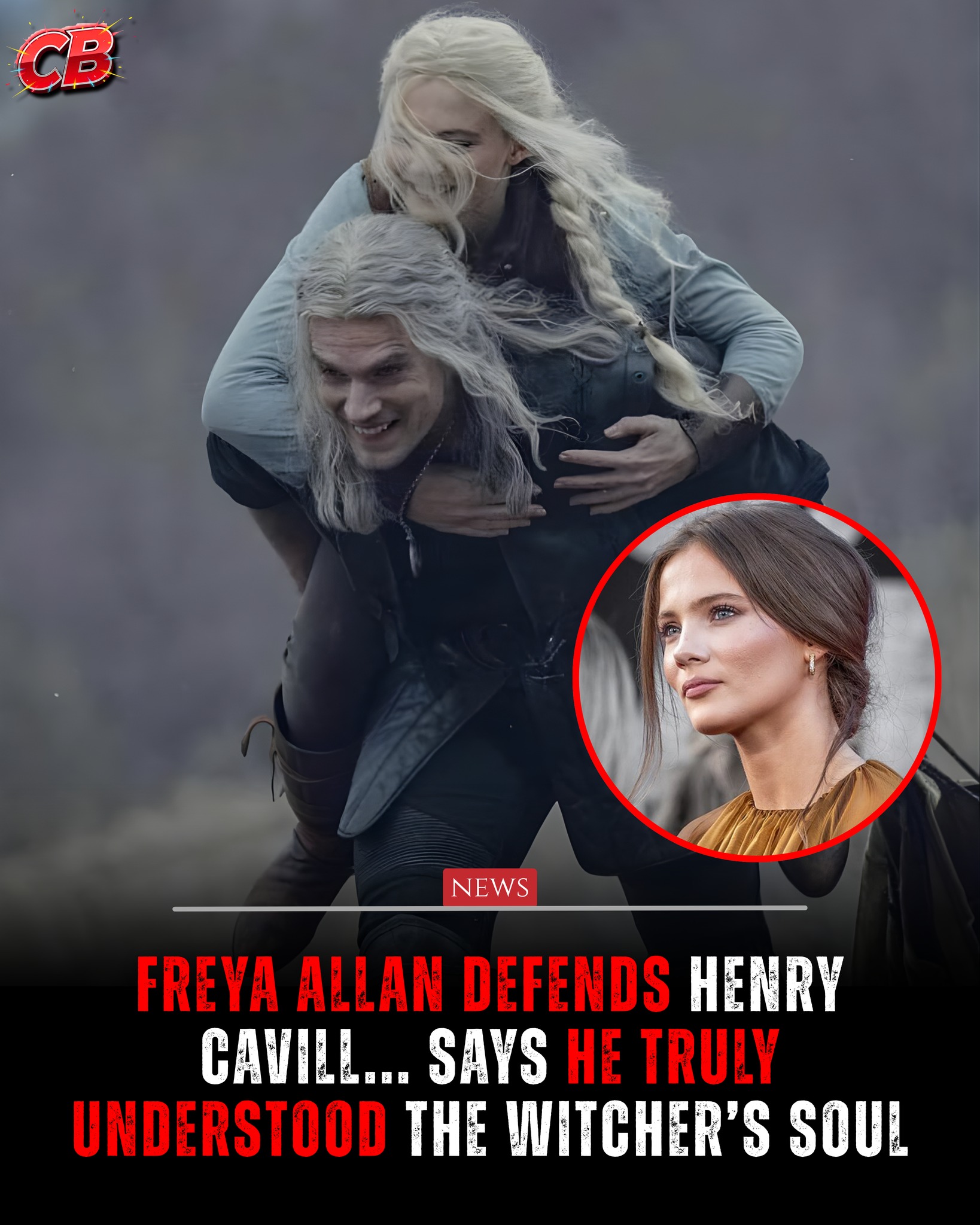 Canonical - Freya Allan just shut the rumors down—hard. Henry Cavill ...