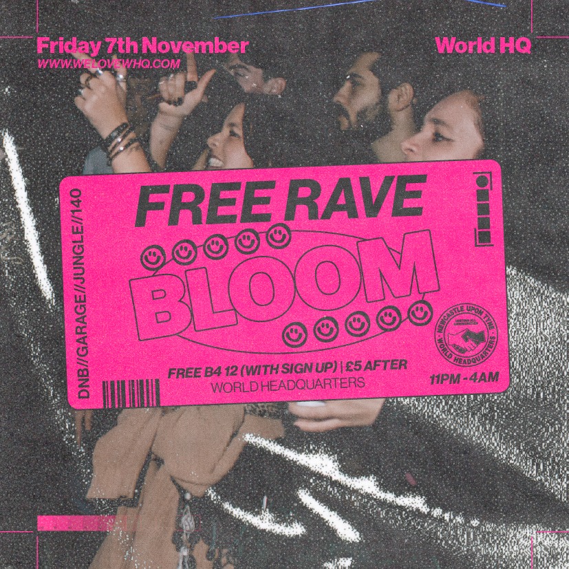 BLOOM - Free Rave - D'n'B, Garage, Jungle, 140