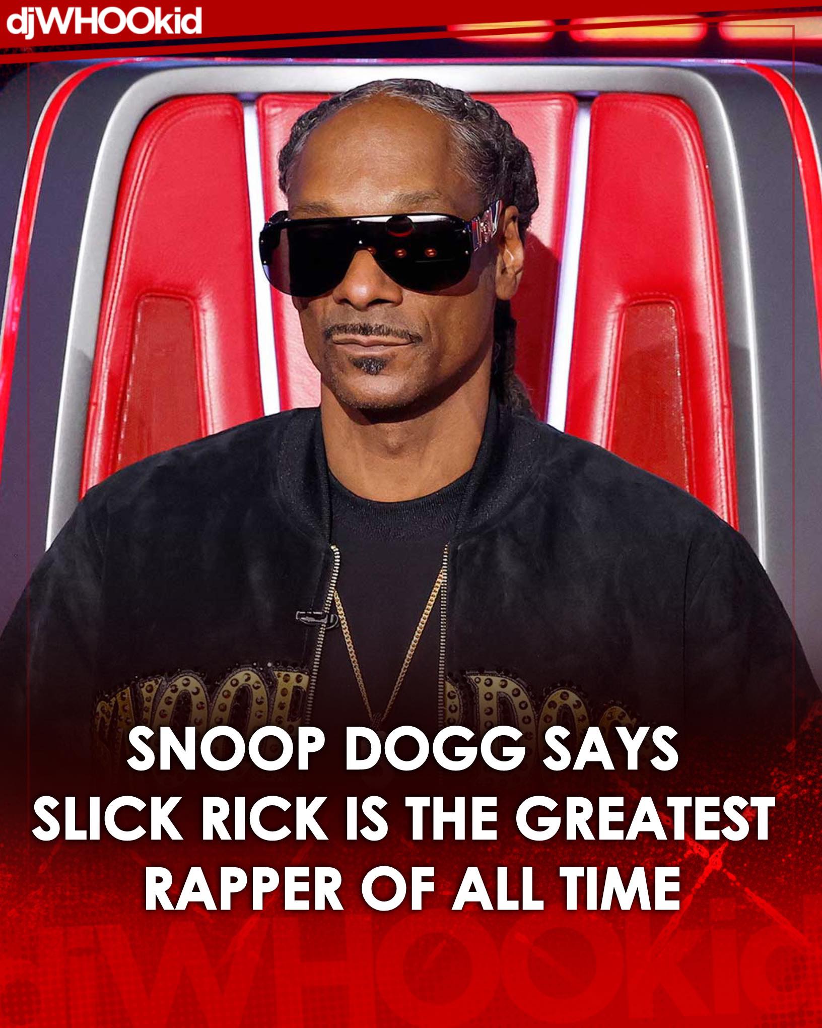 SNOOP DOGG CLAIMS SLICK RICK IS THE GOAT! ??? Snoop Dogg has no 