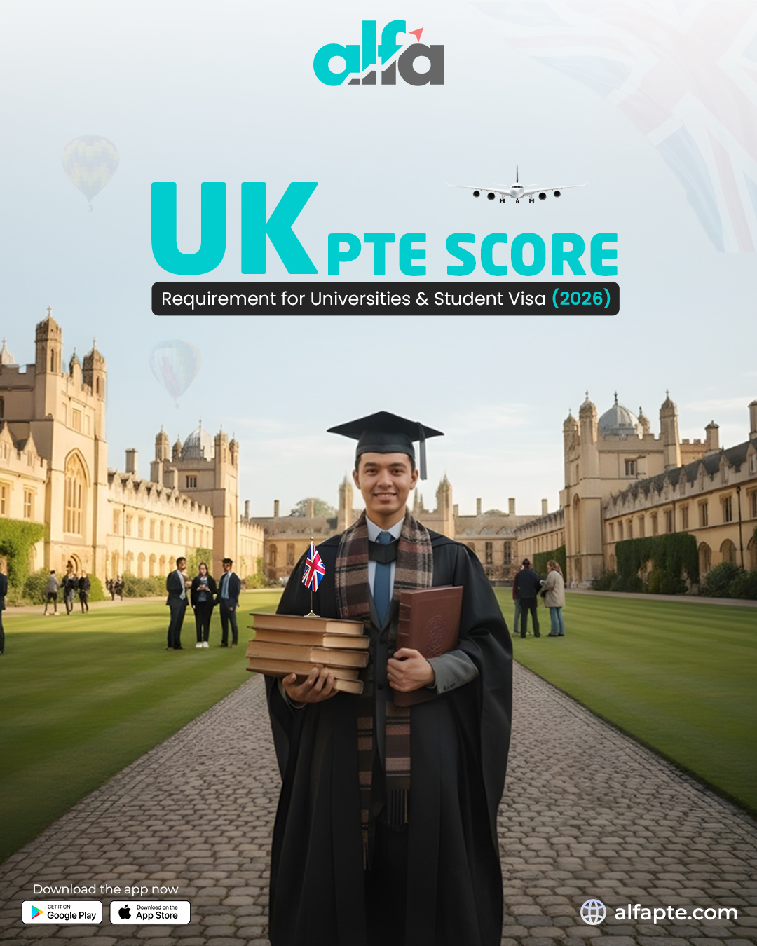 Alfa - UK PTE Score Requirement for Universities & Student Visa (2026 ...