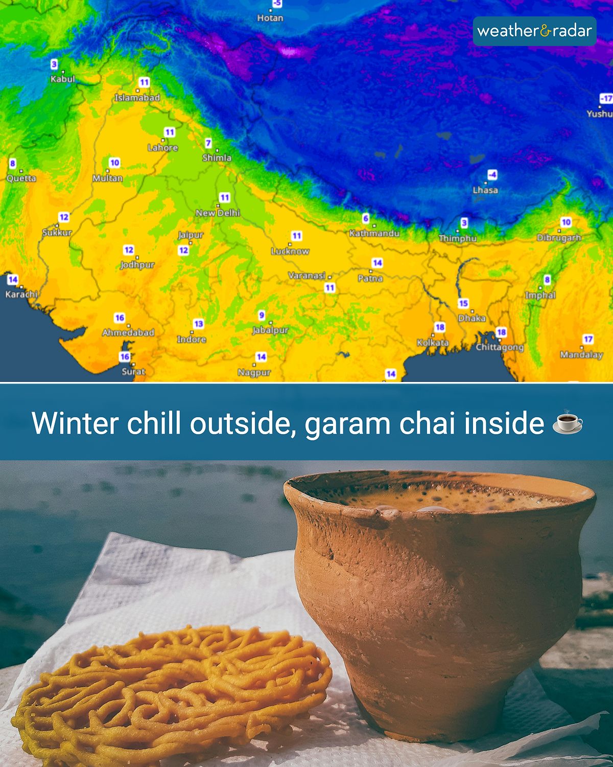 Weather & Radar India added a new... - Weather & Radar India