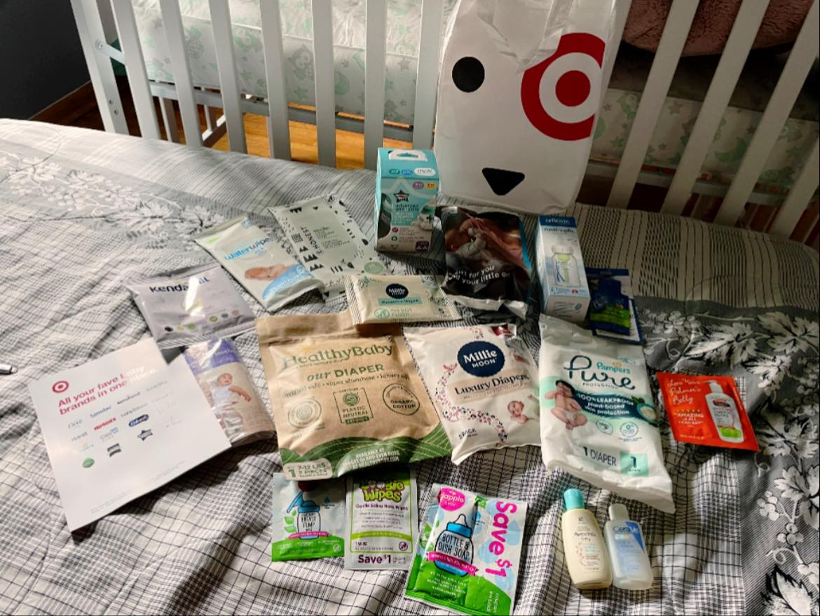 What's in Target Baby Registry Welcome Box