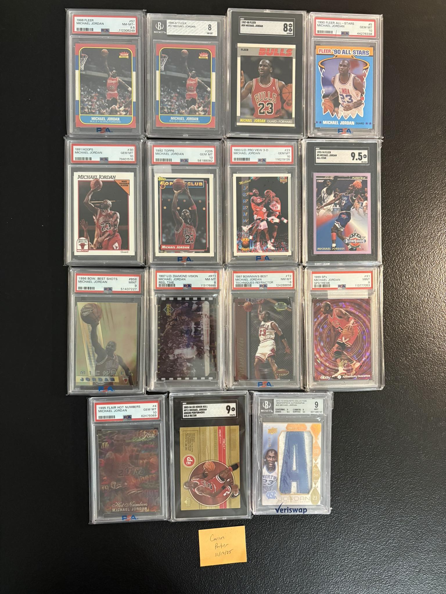 What is the Lebron equivalent card to the 1986 Fleer for Michael 