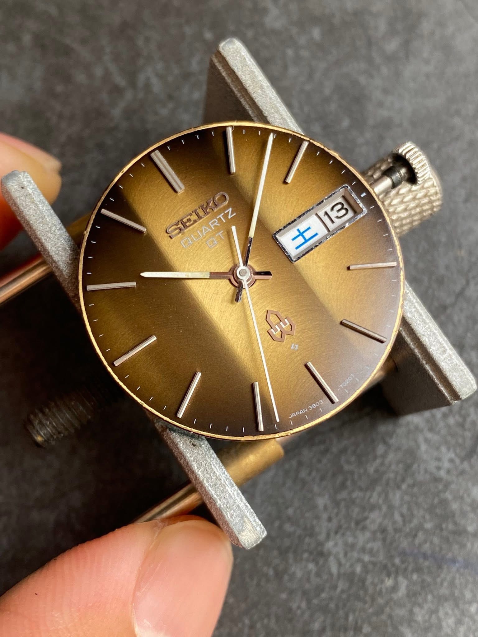 Seiko Quartz QT 3803-7090 nice dial ❤️❤️❤️