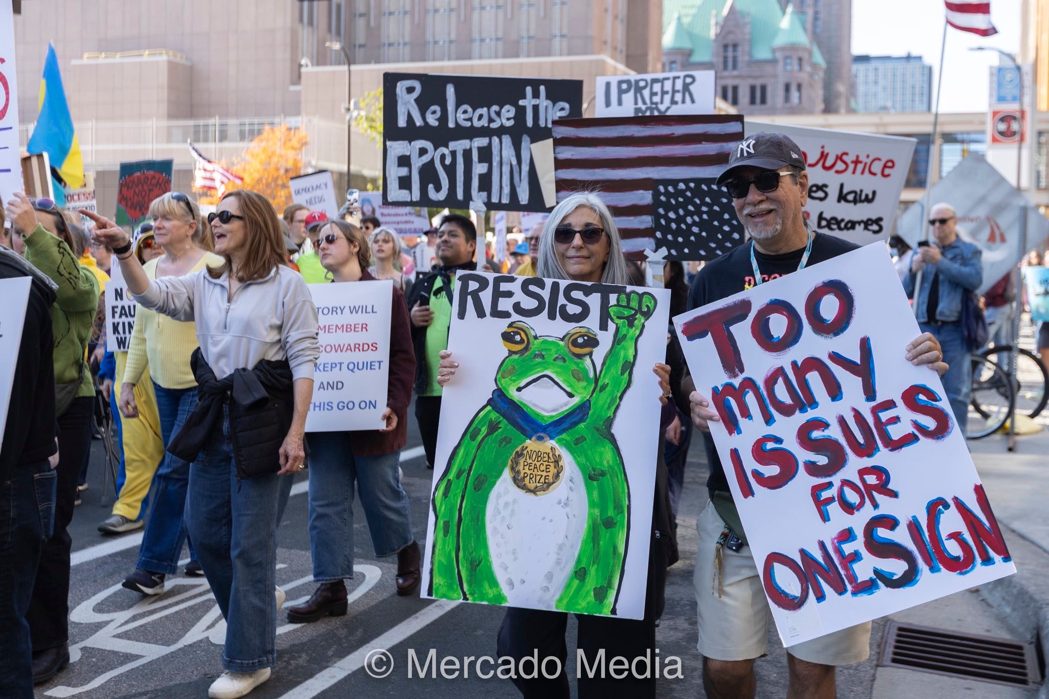 Mercado Media - The No Kings protests on Saturday became... | Facebook