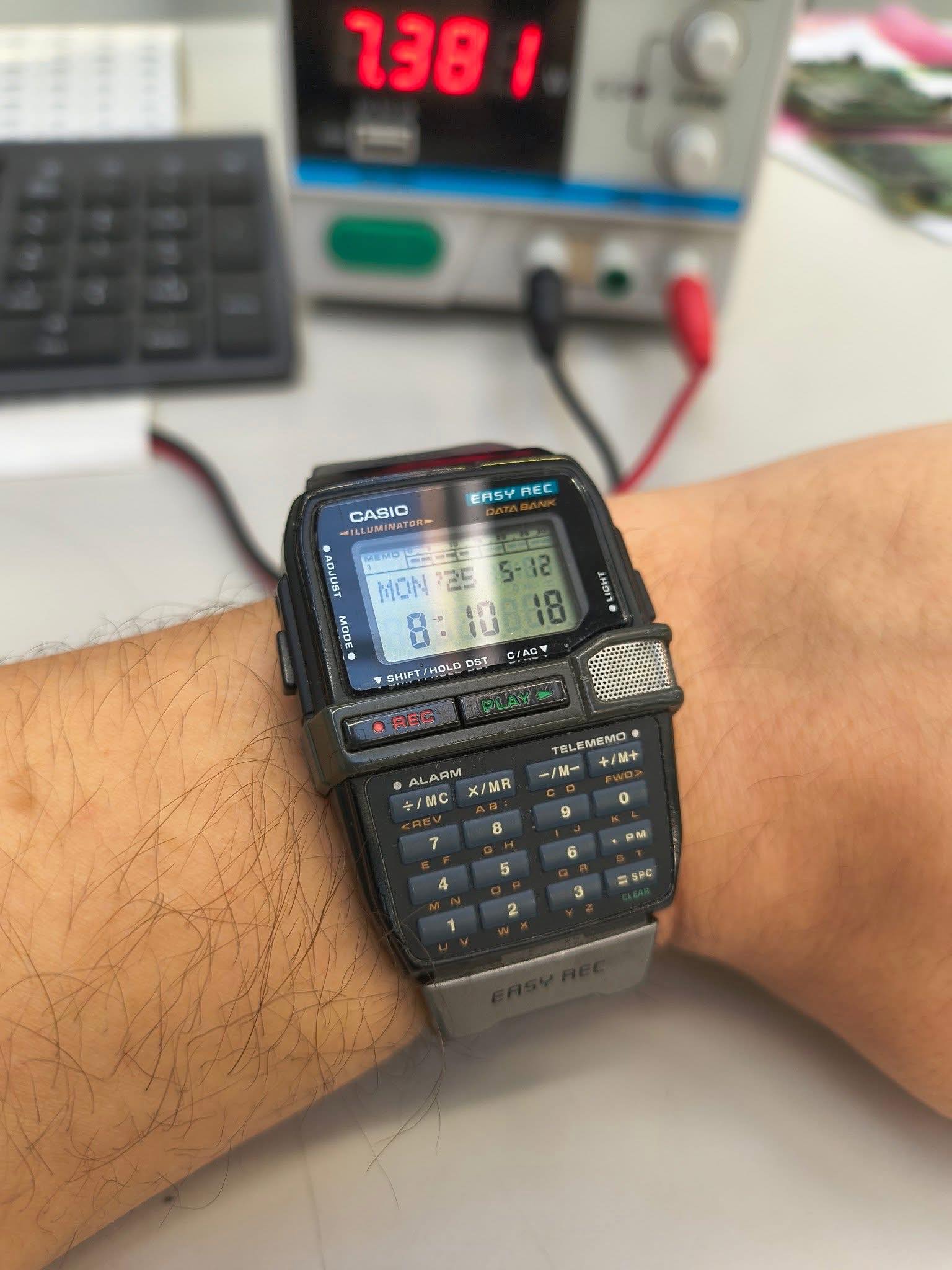 90s Casio DBC-V50-1 (1591) Easy Rec Men