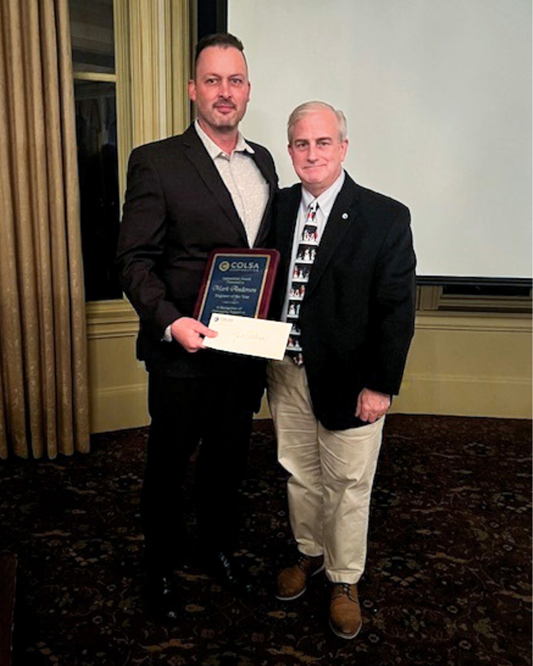 COLSA - Join us in celebrating Mark Anderson, Program Manager, Bounty ...