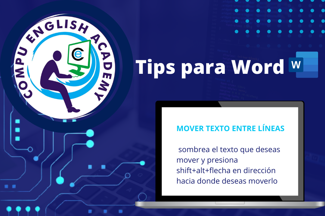 Tips para word (Mover texto entre... - CompuEnglish /Academy | Facebook