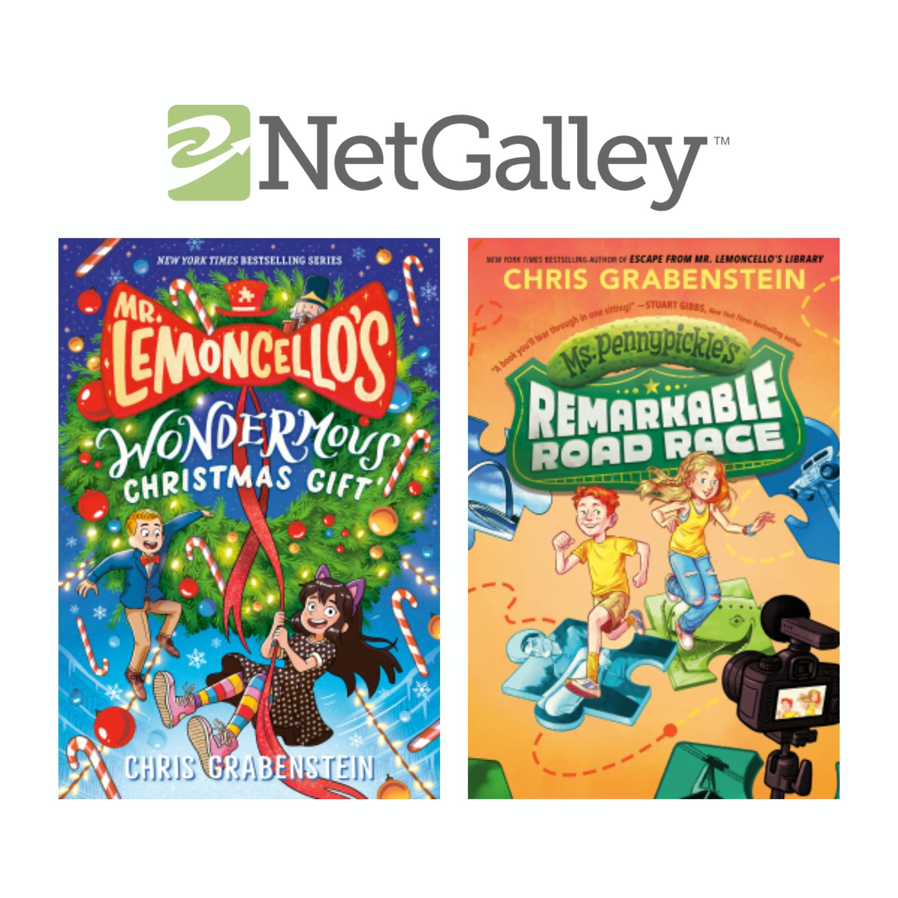 Chris - For those of you who do reviews through NetGalley, my two