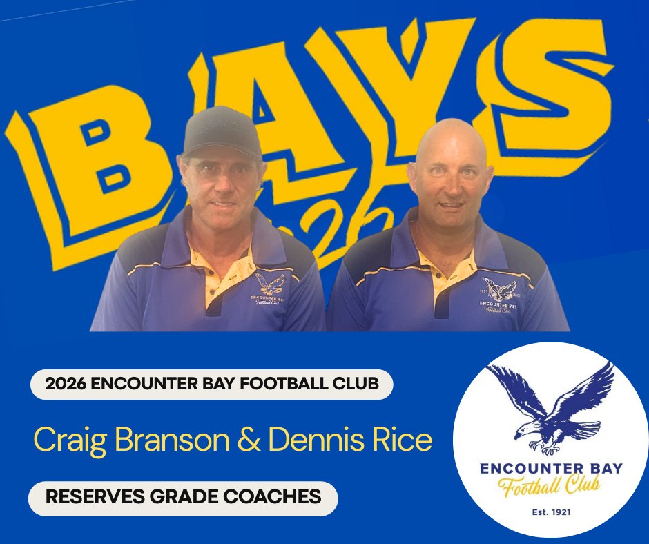 The club is excited to... - Encounter Bay Football Club | Facebook