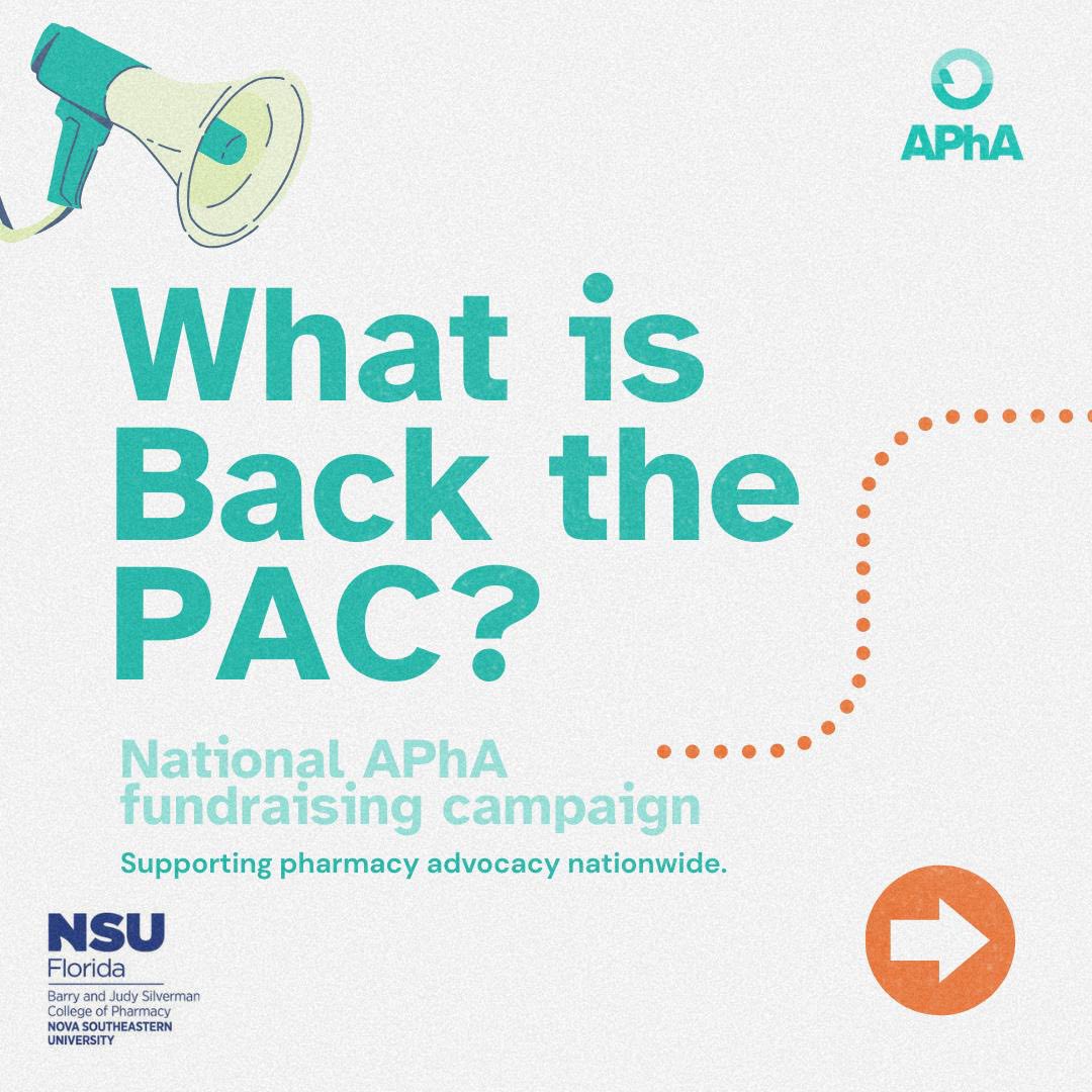 APhA-ASP NSU PR - The 2026 APhA Back the PAC Campaign has... | Facebook