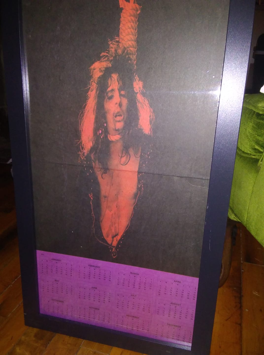An unopened Alice Cooper record from 1972, complete with panties