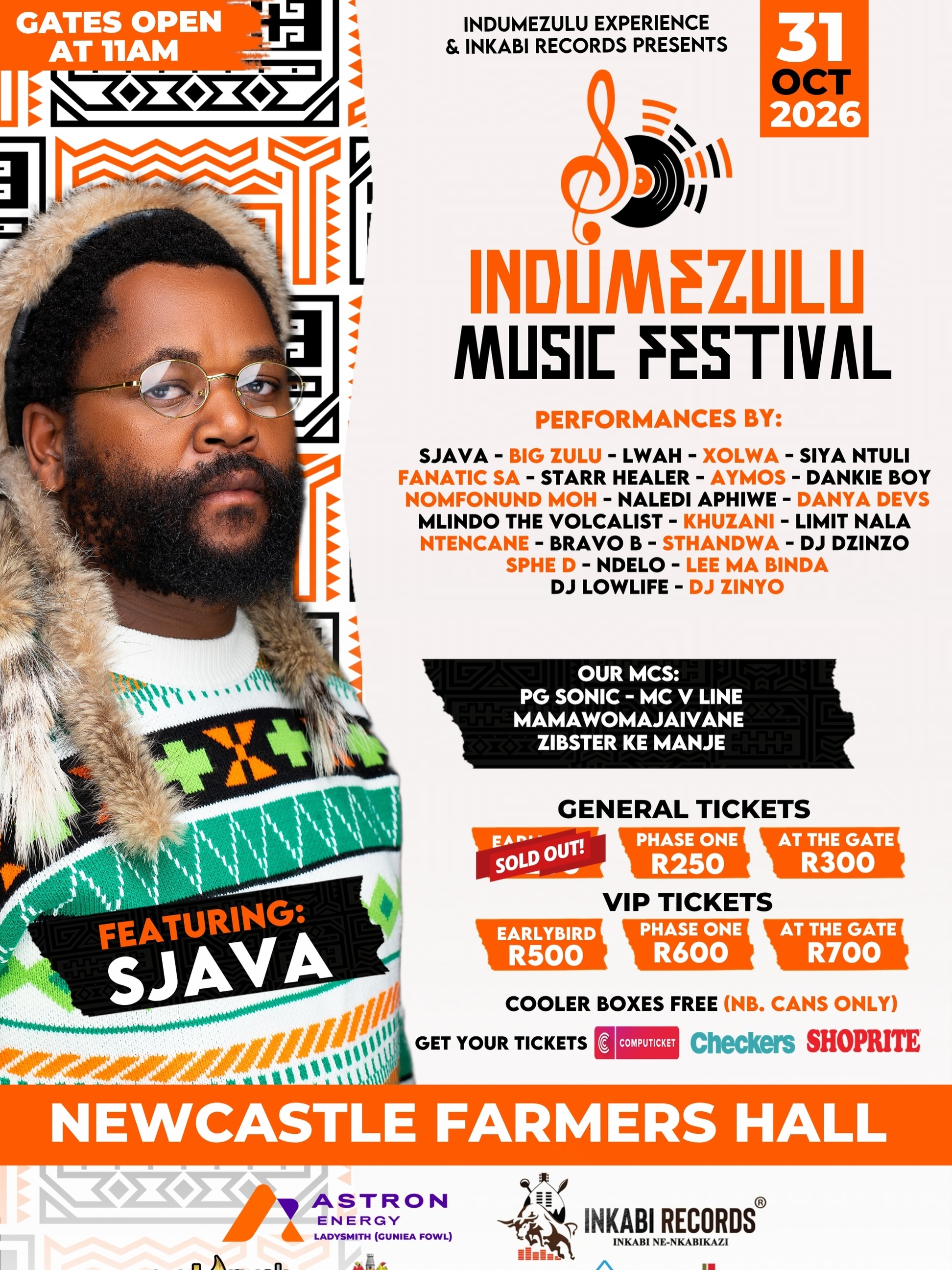 Nkabi Nation, Get your tickets now for our Indumezulu Music Fest