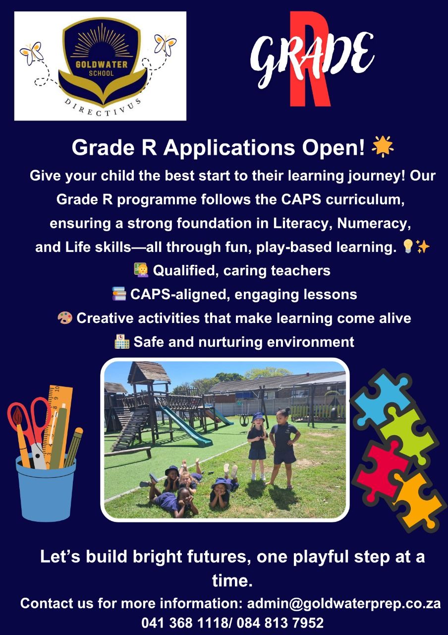 Goldwater - Ready. Set. Learn! 🚀 Apply today for Grade R 2026 — where ...
