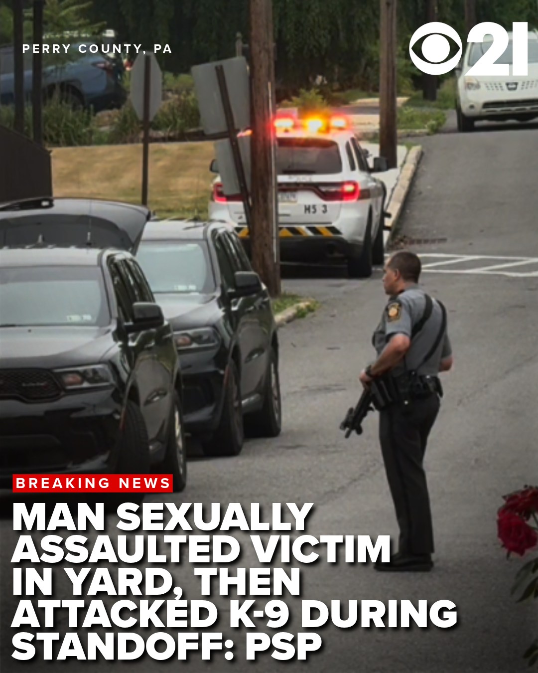 Troopers say that Zachary Conroy, 43, was actively physically and