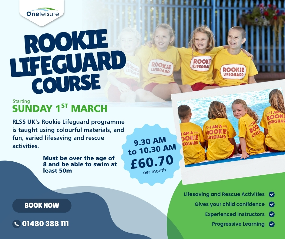 🌊🏅 Rookie Lifeguard Course – Dive... - One Leisure Ramsey | Facebook