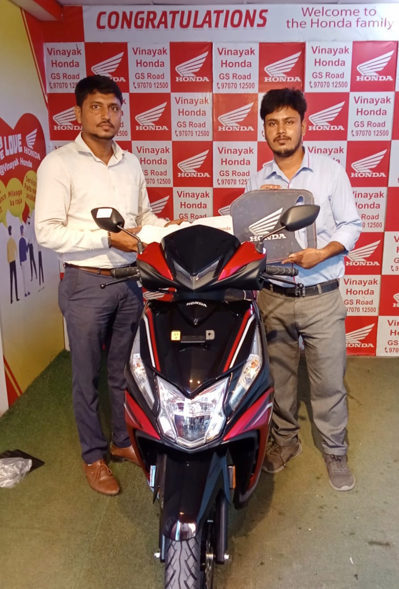 Another dream delivered! Congratulations on your new Honda! Thank
