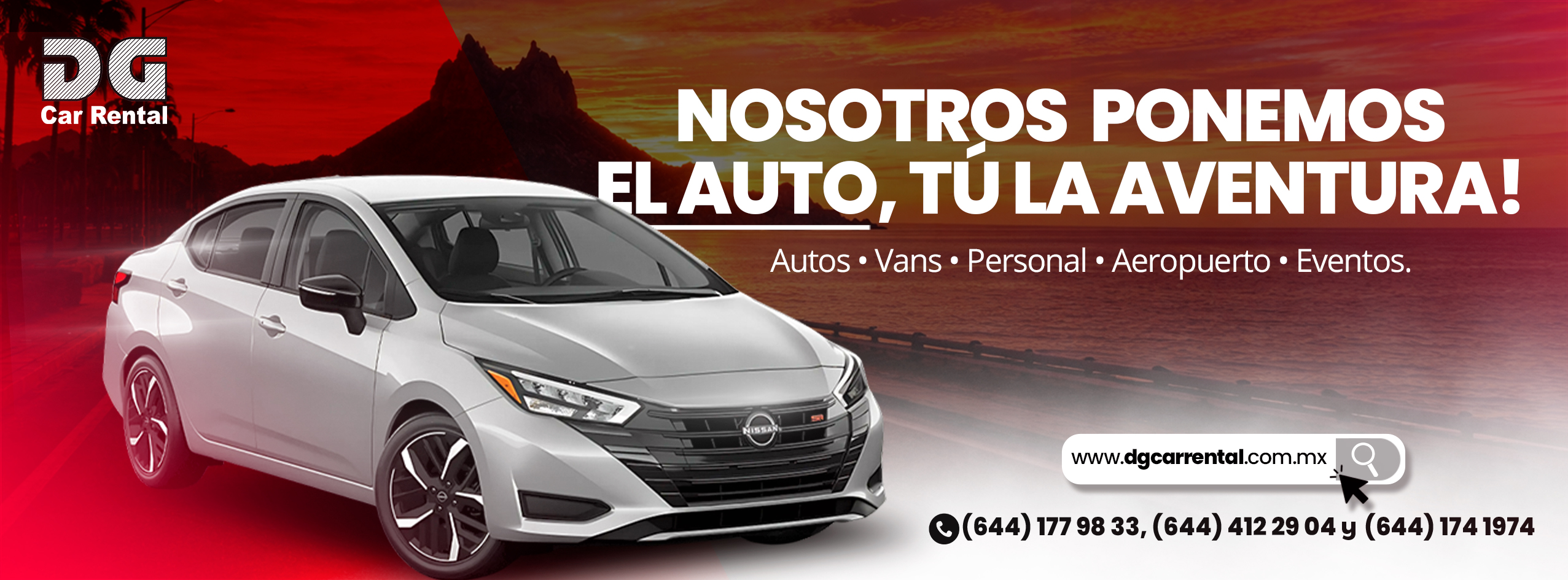 DG Car Rental | Cajeme